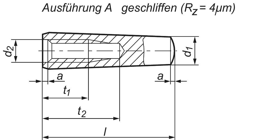 DIN 7978  A 10 x  28  St